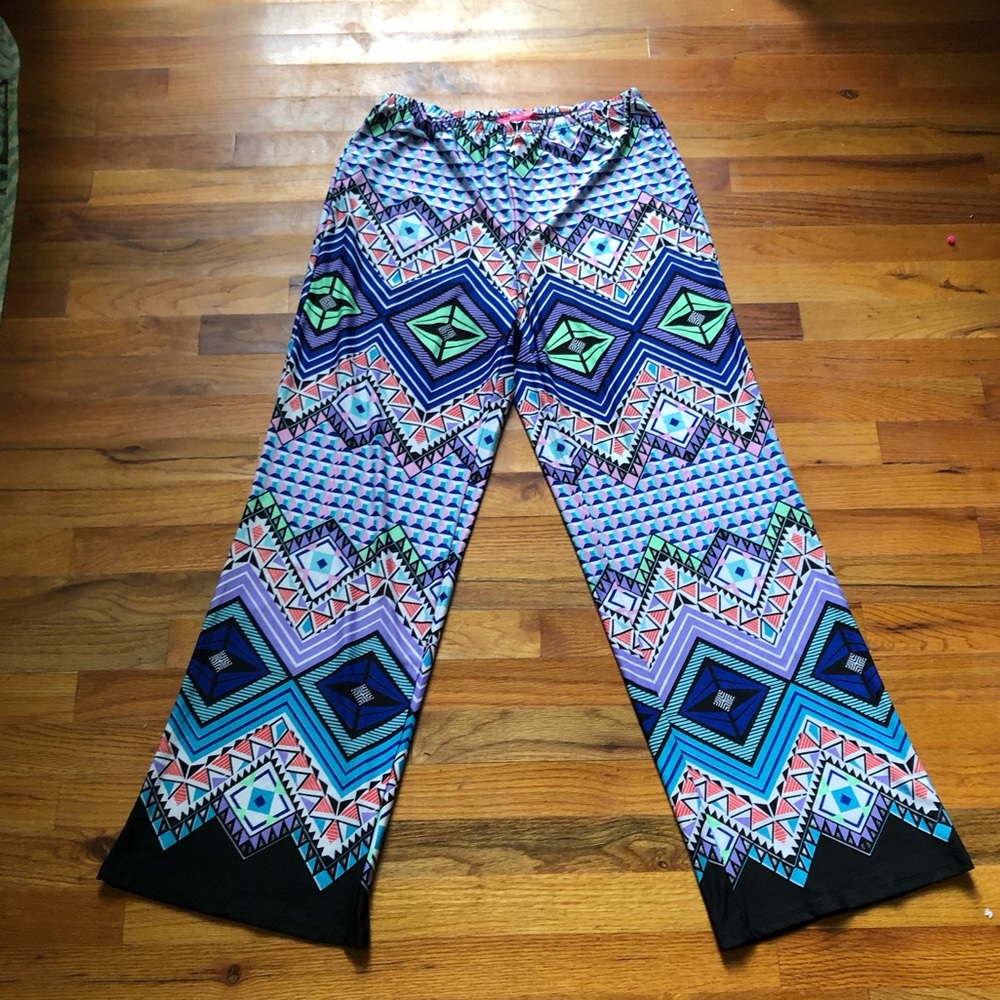 Sunny Leigh Wide Leg Casual Pants Large